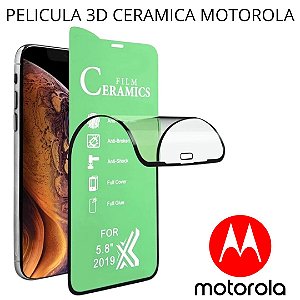 Pelicula 3D 9D Hidrogel Cerâmica para Motorola G8 Play