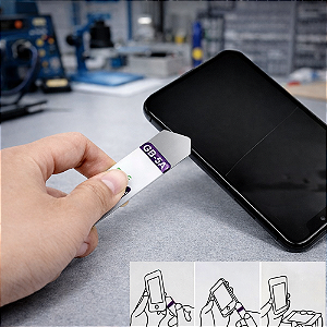 Espátula Flexível De Aço Inox Abrir Celular Notebook Gb-5a GB 05 GB05