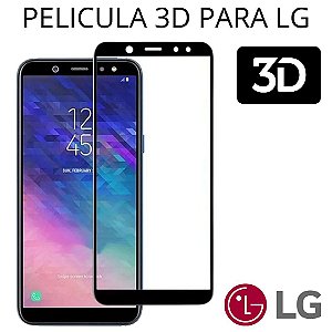 Pelicula 3D Preta para LG K11+