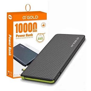 Carregador Portátil Power Bank 10000 mah com Adaptador