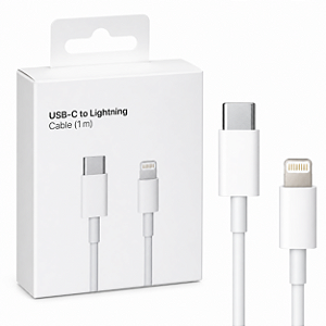 Cabo Carregador e Dados USB-C Tipo C x Lightning para Iphone 1 Metro