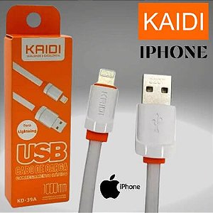 Cabo Iphone Carga Usb Lighting 1m Kd Kaidi Silicone