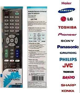 Controle Remoto Universal Todas Smart Tv Led Netflix Youtube VPN