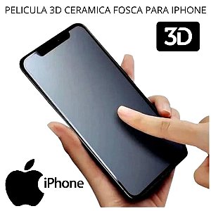 Pelicula 3D Iphone X Fosca Hidrogel Cerâmica Matte