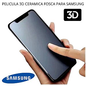 Pelicula 3D Samsung M21 Fosca Hidrogel Cerâmica Matte
