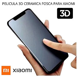 Pelicula 3D Xiaomi Note 10s Fosca Hidrogel Cerâmica Matte