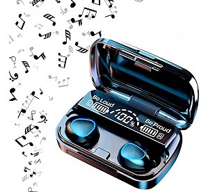 Fone De Ouvido M10 M 10 Função Touch Gamer Bluetooth 5.3 Função PowerBank