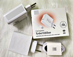 Carregador 168w Tipo c Turbo Para Xiaomi
