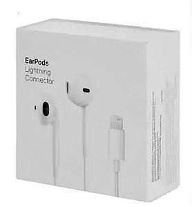 Fone Com Fio Lightning para iPhone NÃO PRECISA LIGAR BLUETOOTH