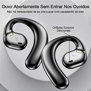 Fone De Ouvido Condução Ossea Bluetooth 5.3 Hmaston