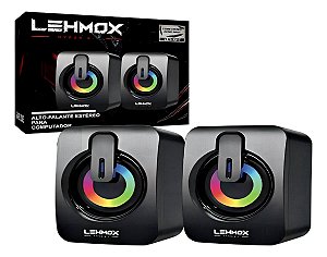 Caixa De Som Pc Notebook Gamer 3W NVD