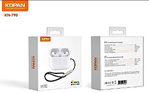 Fone De Ouvido In Ear KDPAN Kaidi KN 790 Sem Fio Tws Bluetooth