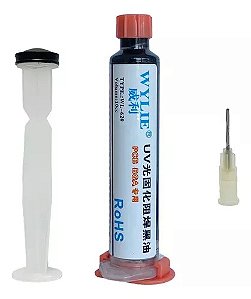 Tinta UV Máscara Preto 10cc WYLIE WL620 WY