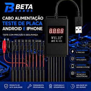 Cabo Power Boot Digital iphone WYLIE WL 638 Pro Iphone 6 ao 15 pro Max WY