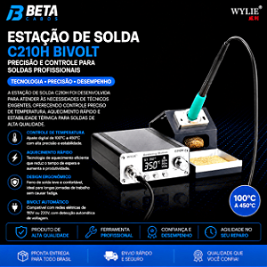Estação de Solda C210H Bivolt WYLIE
