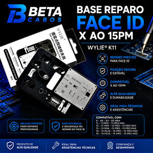 Base Fixação Reparo Face Id Dot Projetor X Ao 15pm Wylie K11 WY