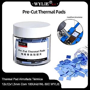 Thermal Pad Almofada Térmica 12x12x1,5mm Wl-30c Wylie