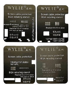 Stencil Eprom Proteção Tela 11 ao 16PM  WYLIE  WL 04