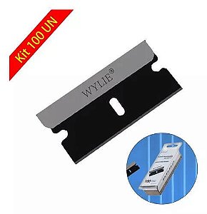 Lamina Single Black Com 100 unidades WYLIE WL 009