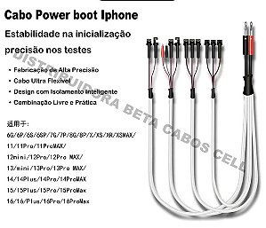 Cabo Power Boot IPhone 6 ao 16 Pro Max WYLIE WL 647