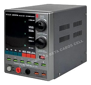 Fonte de Alimentação Wylie 3005PM 30V 5A 110v - 220v