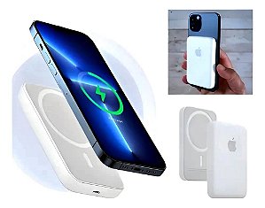 Carregador Indução Bateria Magsafe para Iphone