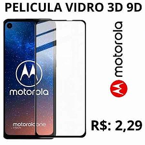 Pelicula 3D Preta para Motorola G06