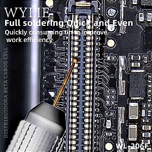 Agulha Para Arrastar Estanho Cabo Fibra WL 206f