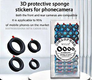 Espumas 3D Protetoras para Câmera Caixa 70 pçs