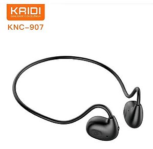 Fone de Ouvido Sem Fio Condução de Ar OWS Kaidi KNC 907 NVD