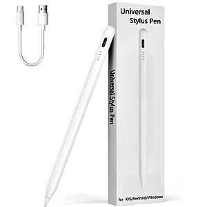 Caneta Touch Universal Pencil Touchscreen Stylus Pencompatível IOS Android Windows iPad Tablet NVD