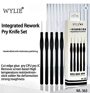 Espatula Bisturi Bga Conjunto com 5 Espatula WL 363 Wylie