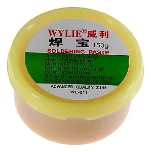 Fluxo De Solda Em Pasta 150G WYLIE WL 211 Reballing Bga