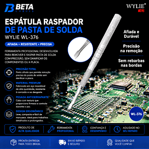 Espátula Raspador De Pasta De Solda WYLIE WL 376