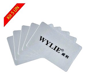 Cartao De Plastico com 5 Flexivel Abrir Celular Tela Touch Wylie