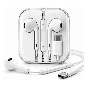 Fone De Ouvido Usb-c Tipo c Com Microfone Celular Nex
