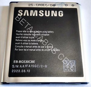 Bateria para Samsung com CHIP Gran Prime Duos G530  G531  G532 2600mAh AAA Alta Qualidade