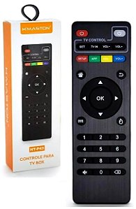 Controle Remoto Com Caixinha Smart TV  Box TvBox 4k Android mx9 mxq v88 mxq Pro e Outros
