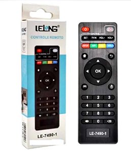 Controle Remoto Com Caixinha Smart TV  Box TvBox 4k Android mx9 mxq v88 mxq Pro e Outros