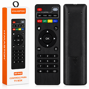 Controle Remoto Com Caixinha Smart TV Box TvBox 4k Android mx9 mxq v88 mxq Pro e Outros
