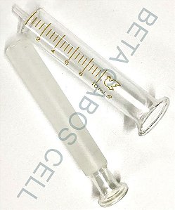 Seringa Injector Vidro 10ml Bico Agulha Metal