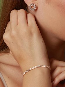 ✨ Pulseira Feminina Folheada a Ouro 18K – Brilho e Elegância ✨