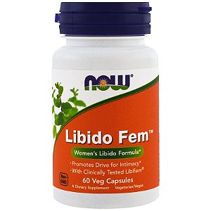Libido Fem - 60 caps - Now Foods