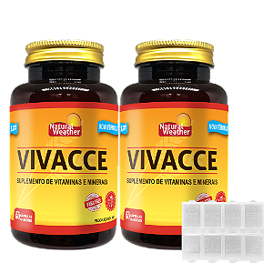 Vivacce Natural Weather – Kit com 2 Unidades | Pele, Cabelo e Unhas