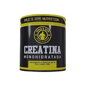 Creatina Monohidratada Gold’s Gym – 300g | Alta Pureza