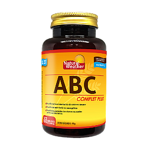 ABC Complet Plus Polivitamínico Completo - 60 Comprimidos | Natural Weather