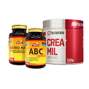 Kit Movimento e Manutenção – Nutrição Diária, Ossos e Energia | Linha Atividade Física Leve