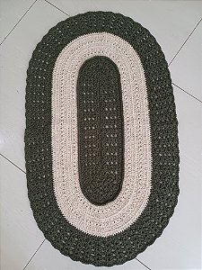 Tapete para Quarto Artesanato em Crochê Feito a Mão