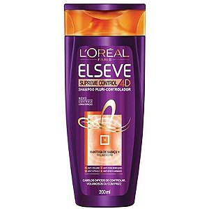 Shampoo Elséve Supreme Control 4D 200ml - L'oréal