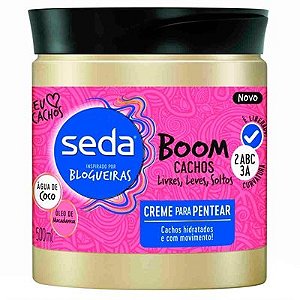 Creme para Pentear Seda Boom Cachos Soltos 500 gr